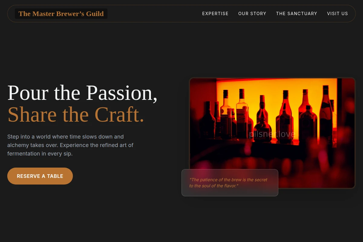 Fermentation Bar