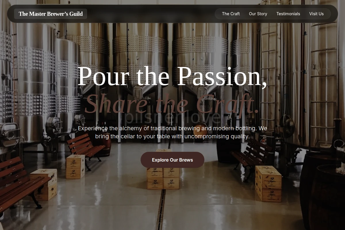 Bottling Brewery