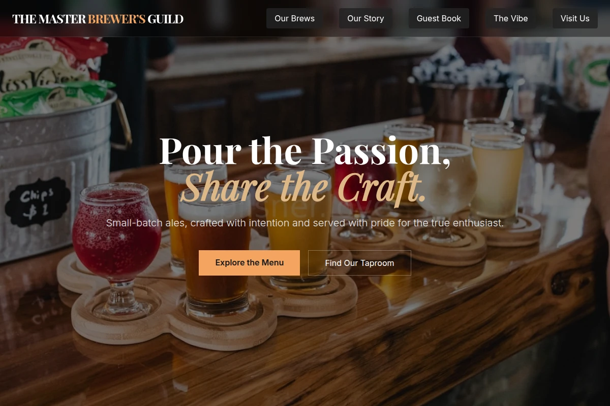 Small-batch Brewery