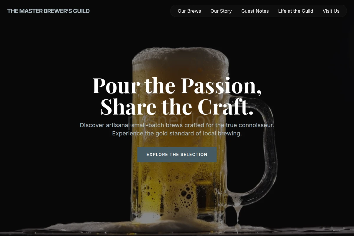 Sweet Craft Beer