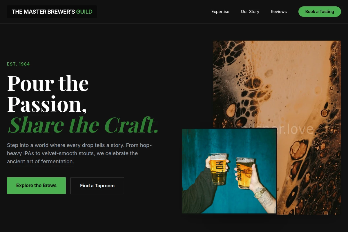 Bitter Craft Beer