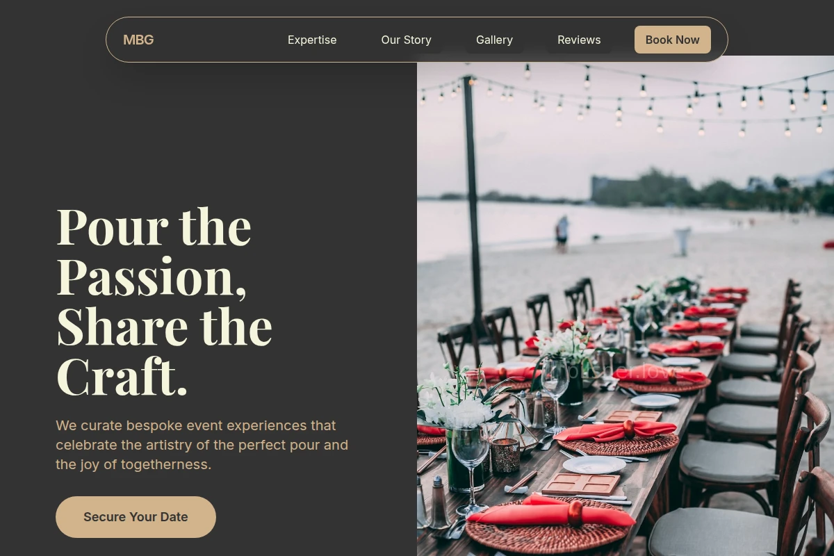 Crispness Event Planning